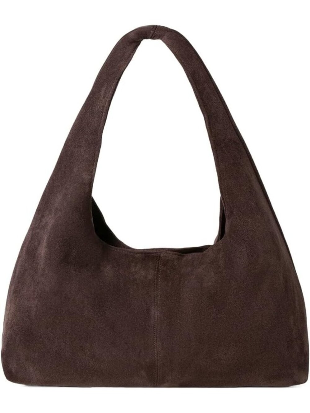 Chic Slouchy Suede Hobo Bag for Women - Casual Underarm Shoulder Tote Purse